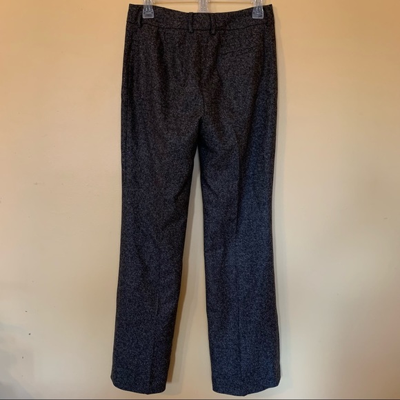 Ann Taylor/ Ann Taylor Straight Wide leg Trousers Wool Dress Pants Size 2. - Picture 3 of 15